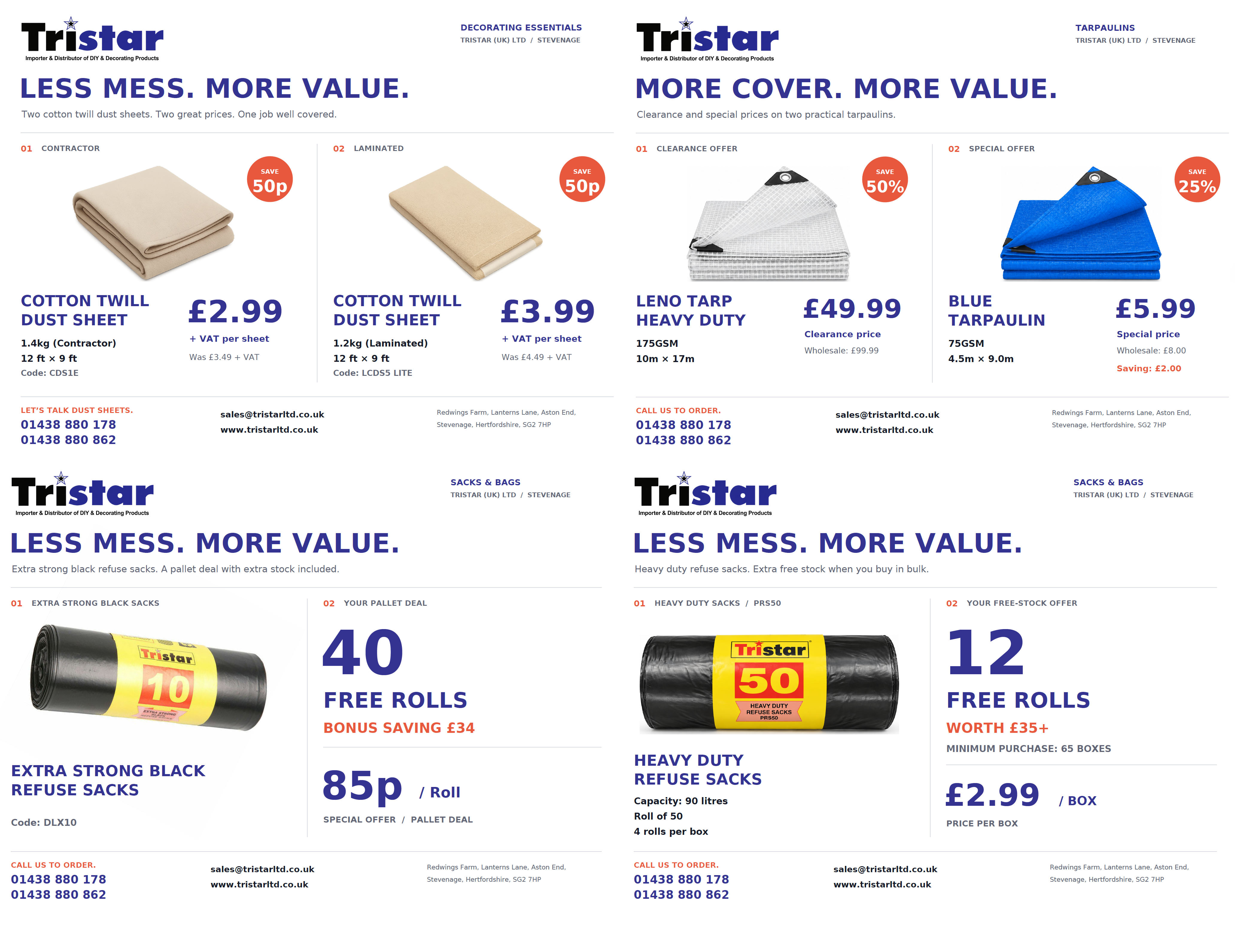 Less Mess. More Value. Four Trade Offers Until 30 November β offer details
