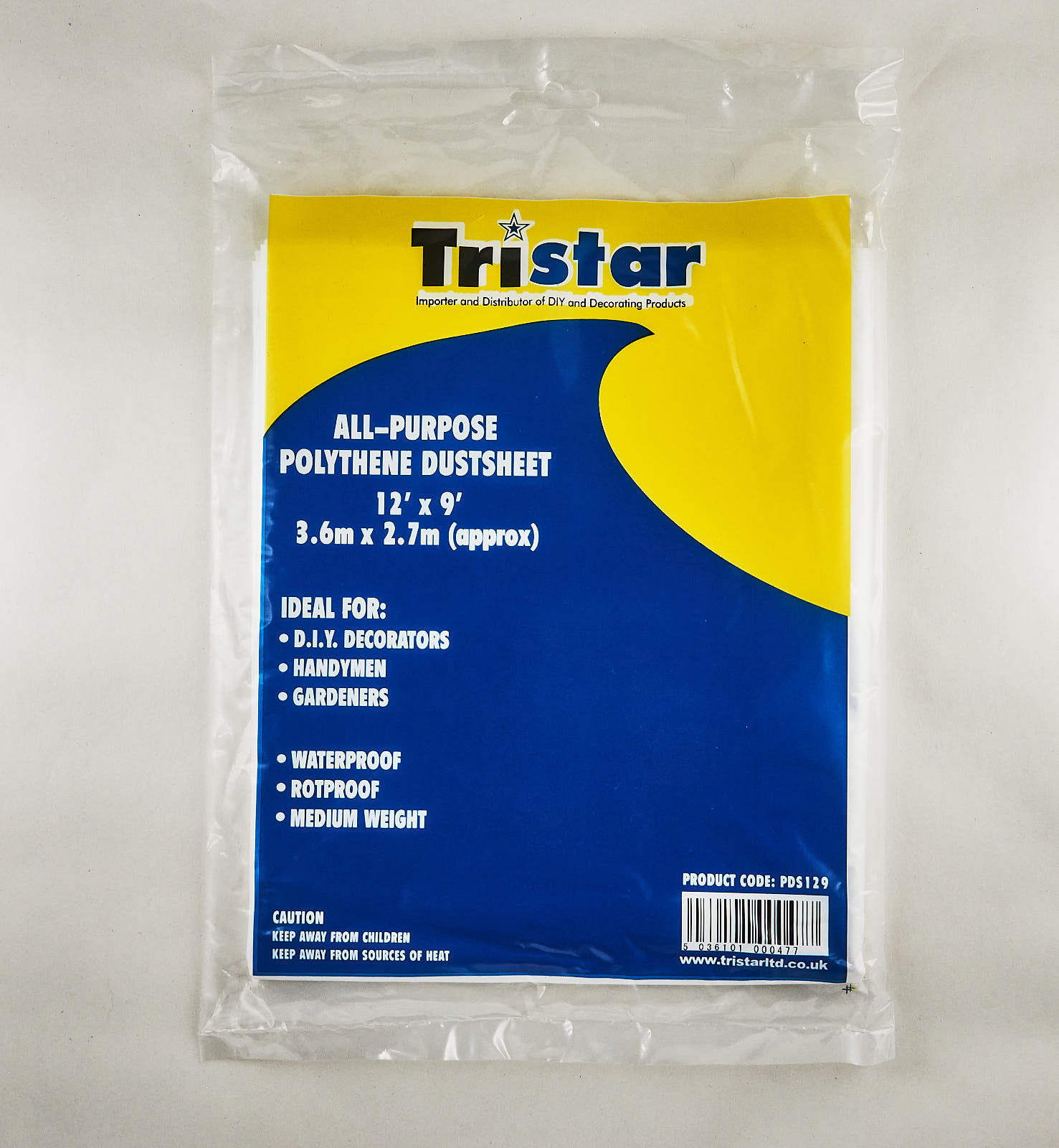 All Purpose Polythene Dustsheet 17 microns